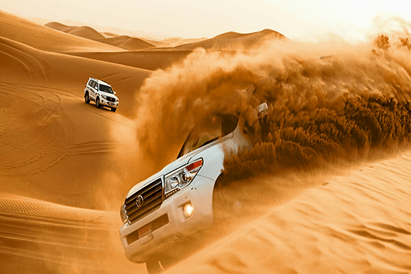 Dune bashing in Jaisalmer