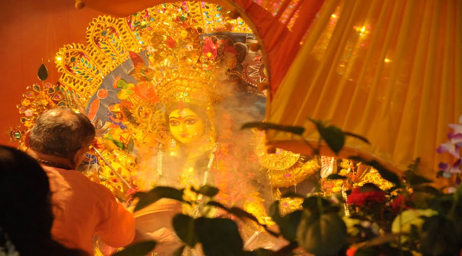 durga puja celebration in india