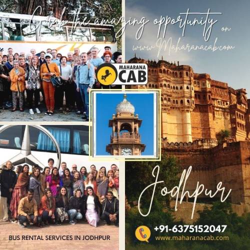 bus rental in jodhpur