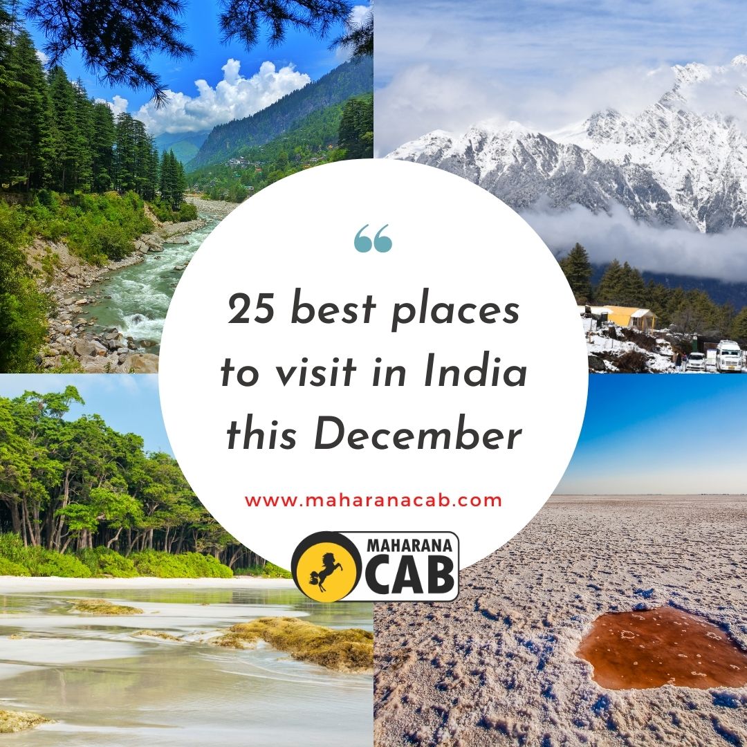25 best places to visit in India this December