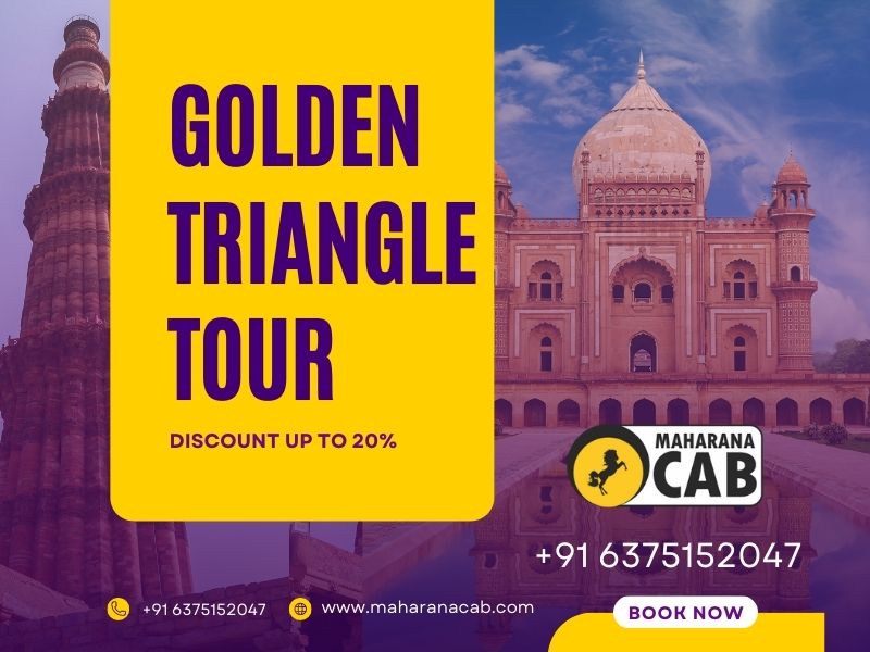 Go on a three day Golden Triangle Tour