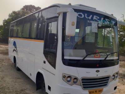 23 seater bus rental jaipur