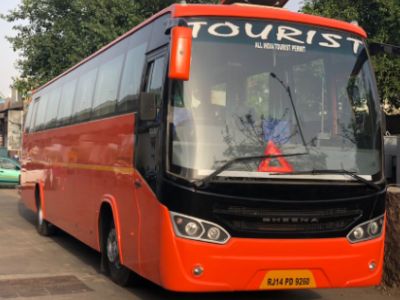 41 seater bus rental in jaipur