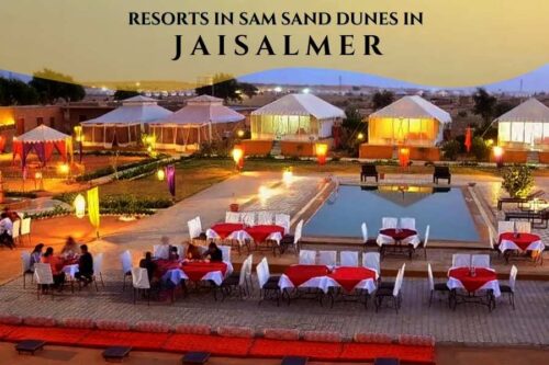 Resorts in Sam Sand Dunes in Jaisalmer