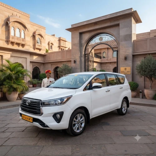 Hirea Toyota Innova Crysta in Jaipur